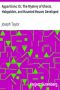 [Gutenberg 31341] • Apparitions; Or, The Mystery of Ghosts, Hobgoblins, and Haunted Houses Developed